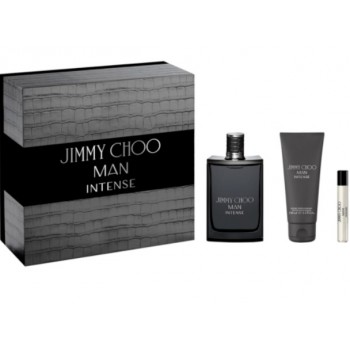Jimmy Choo Man EDT set (perfume 100ml&sample bag 7.5ml&fluff 100ml)