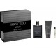 Jimmy Choo Man EDT set (perfume 100ml&sample bag 7.5ml&fluff 100ml)